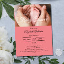 Search for photo baby girl shower invitations Elegant