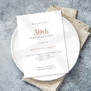 Search for 30th birthday invitations Thirtieth