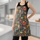 Search for woodland creatures aprons Whimsical