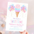 Search for watercolor ice cream birthday invitations Rainbow sprinkles