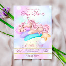 Search for magical baby girl shower invitations Rainbow