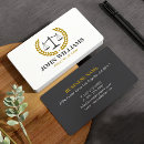 Search for scales of justice business cards Elegant