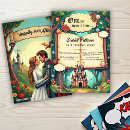Search for storybook birthday invitations Castle