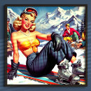 Search for vintage snowboard posters Winter