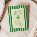 Search for st patricks day bridal shower invitations Lucky in love