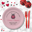 Search for bug paper plates Baby girl