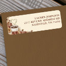 Search for coffee love return address labels Bridal shower