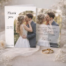 Search for photo wedding thank you cards Newly weds