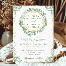 Search for gold lace wedding invitations Watercolor