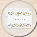 Search for table thank you cards Flowers