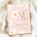 Search for floral pink 1st birthday invitations Little miss onederful
