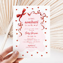 Search for girly baby shower invitations Coquette