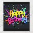 Search for splashes of colour cards Colourful