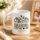 Search for flower pics mugs Grandmother