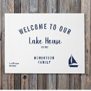 Search for lake house doormats Welcome