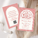 Search for backyard baby q invitations Gingham