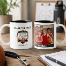 Search for basketball team mugs Thank you coach
