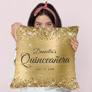 Search for quinceanera cushions Gold