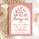 Search for backyard baby q invitations Gingham