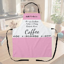 Search for coffee lover aprons Black
