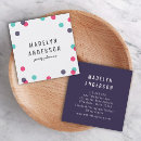 Search for confetti business cards Pink