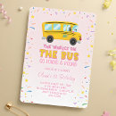 Search for wheels on the bus birthday invitations Kids