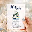 Search for ocean baby boy shower invitations Sea you soon baby