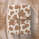 Search for brown cow wrapping paper Cowboy