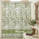 Search for green leaf shower curtains Nature inspired