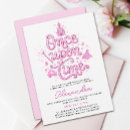 Search for cinderella castle invitations Once upon a time