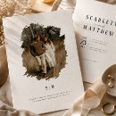 Search for double sided wedding invitations Simple
