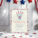 Search for american flag invitations Watercolor
