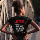 Search for live your truth tshirts Christian