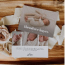 Search for new birth announcement cards Overlay text