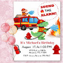 Search for rescue birthday invitations Boy birthday party