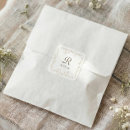 Search for tan monogram stickers Elegant