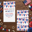 Search for memorial day bbq invitations Patriotic party celebration