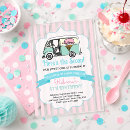 Search for ice cream cone birthday invitations Vintage
