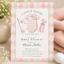 Search for golf baby shower invitations Little putter