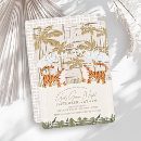 Search for tiger party invitations Tropical
