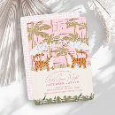 Search for tiger party invitations Tropical