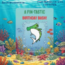 Search for fins invitations Under the sea