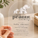 Search for little peanut baby shower invitations Modern
