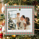 Search for red and green christmas tree decorations Cute