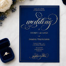 Search for simple royal blue wedding invitations Formal