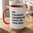 Search for grandson birthday mugs Grandma