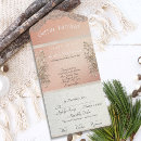 Search for rose silver lace invitations Rustic