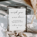 Search for heaven wedding signs Wish you were here