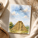Search for pyramids postcards Watercolor