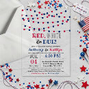 Search for red white and due invitations Memorial day celebration